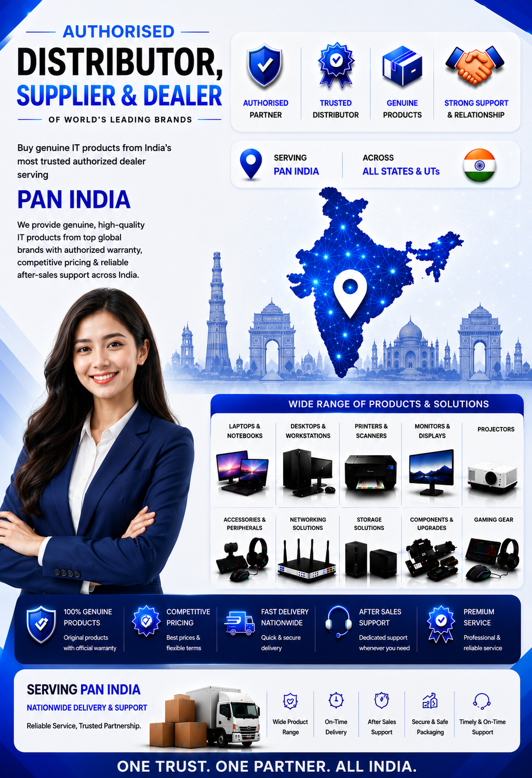 Authorized Apple, HP, Dell, Lenovo, Kramer Distributor Ghaziabad